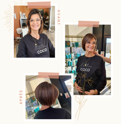 Résultats des conseils coiffure et image Nantes - Instants Précieux