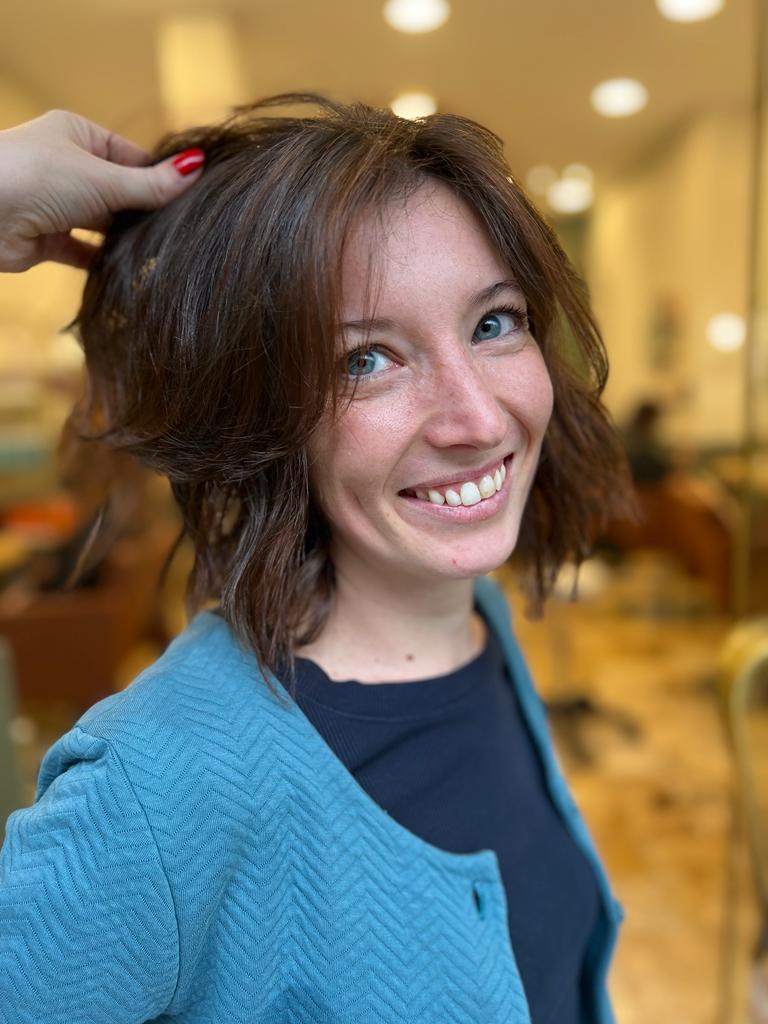 Résultat d'un relooking coiffure et conseil en image à Nantes (44) ou Angers (49)