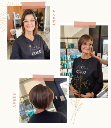 Résultats des conseils coiffure et image Nantes - Instants Précieux