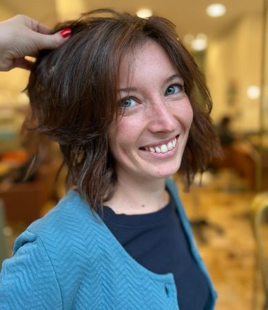 Résultat d'un relooking coiffure et conseil en image à Nantes (44) ou Angers (49)